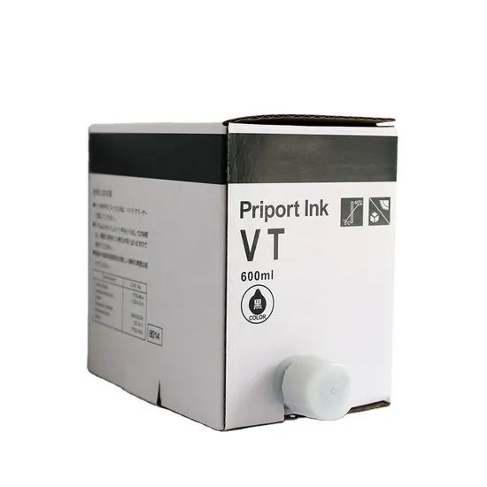 Compatible Ricoh Vt600 Digital Duplicator Priport Ink Vt-600 Black Ink Cartridges 817101 600mlfrom Comstar Ink Manufacturer - Image 5