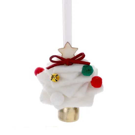 Stylish Felt Mini Tree Pendants for Holiday Celebrations - Image 2
