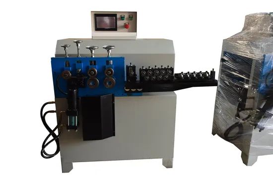 Automatic Basket Ball Frame Ring Making Machine Origin China Precision 0.2mm Model NO. 2-8mm Language English Trademark Quan Jiu - Image 1