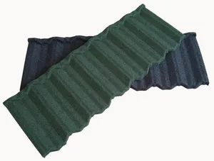 Best Price China Product Stone Coated Metal Roof Tile Width 420mm Style Cheap Shape Arched Weight 2.8kg Length 1340mm MOQ - Image 5