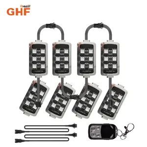 New Remote Control Controls Motorcycle Atmosphere Lights Car RGB Color Light Bar - Image 6
