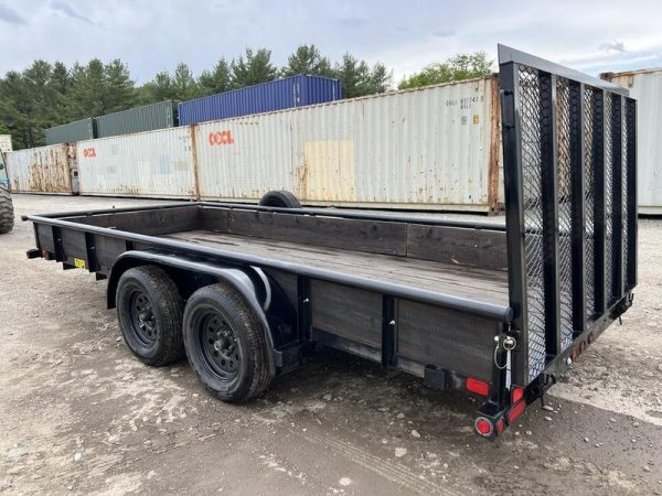 2021 Big Tex Trailers 6.5×16 6K Utility w/Ramp Gate & Spare Tire - Image 4