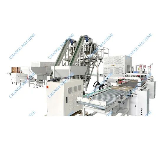 2026 Latest High Automation Nails Screws Nuts Bolts Fasteners Boxes Cartons Packing Strapping Robot Palletizing Production Line - Image 4