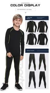Compression Base Sportswear for Kids in Basketball and Football - Image 3