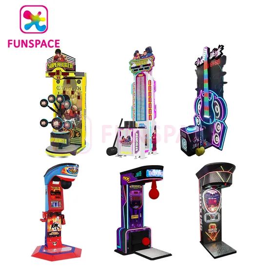 Coin Operated Games Kicking Hit Hammer Punch Gaming Amusement Arcade Boxing Game Machine - Image 1