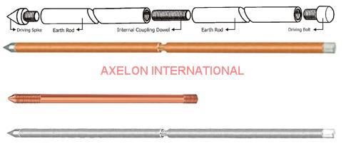 Types Of Earth Rods Corrosion Resistance High Material Copper, Stainless Steel Manufacturing Process Hard Drawn Galvanic Corrosion Resistance - Image 1