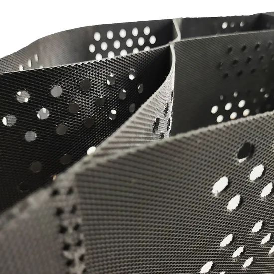 Black Color Geocell for Road Construction - Image 1