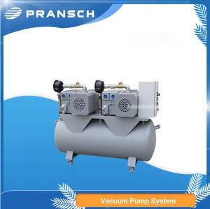 Double Stage Rotary Vane Vacuum Unit Weight 52kgs Origin China Model NO. RVP2 Noise 72 dB(a) Motor Power 4 Kw Trademark PRANSCH - Image 5