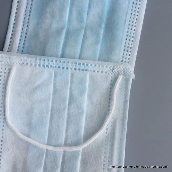 Personal Protective Non Woven Face Mask Layer 3 Ply Origin China OEM Available Sample for Free Trademark Anheng Brand Name Anheng - Image 3