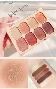 Earth Color Eyeshadow Trimming Plate Pearl Color Makeup Beauty Product - Image 4