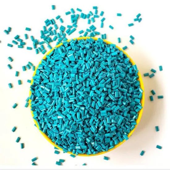 Factory Price PP PE Blue Color Masterbatch for Plastic Pipes Toys Pallets - Image 1