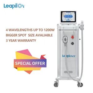 High Power Diode Laser Portable 3 Waves 755nm 808nm 1064nm Laser Hair Removal Machine - Image 2