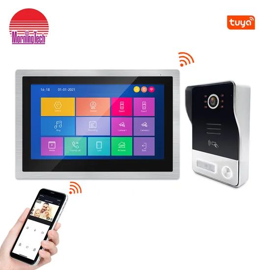 Wireless Smart Homemade Wireless Intercom Camera Doorbell Video Ringbell Phone Intercom Wireless Door Bell - Image 2