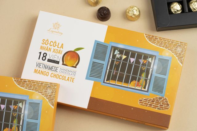 High Quality Legendary Chocolatier Zoom Vietnam Mango Flavor Premium Chocolate Box 180gr for Distributing - Image 3