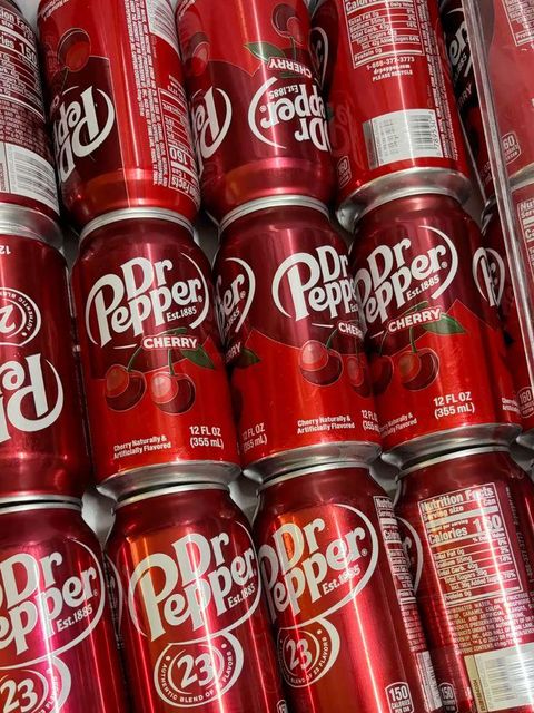 Dr Pepper Zero Sugar Sugar-Free Flavored Puree Soft Drink 355ml X 24 Can with Best Price Wholesale - Image 1