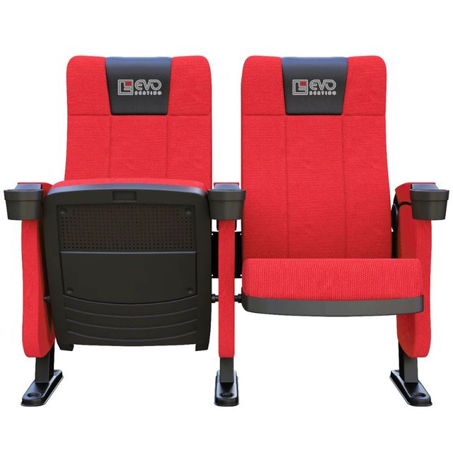 Factory wholesale theatre cinema chair audience auditorium seating auditorium folding church chairs - Image 3