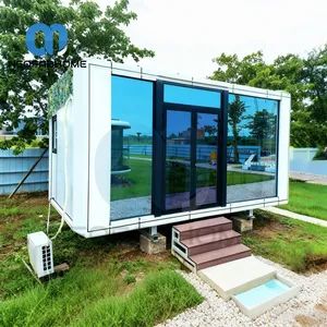 Prefabricated Modular Tiny Mobile Home Prefab 20/30/40FT Luxury ...