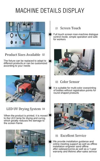 Bottle & Cup Screen Printer with Servo-Driven Precision Technology - Image 6