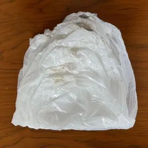 White Polyethylene Sleeves with Wider Elastic Folded Folded Trademark OEM Model NO. 2301 Size 16" or 18" Specification - Image 3
