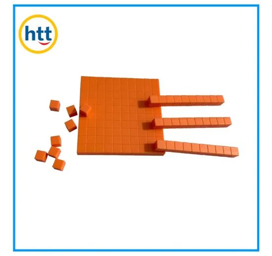 Base Ten Blocks China Manufacturer, Intellectual & Educational Toys, Science Toy, Math Puzzle Educational Toy - Image 5