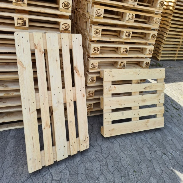 High Quality Wood Pallet for Sale at Cheap Price New Pine 1200 X 800 Epal Wood Euro Standard Wood Pallet Available for Wholesale - Image 3