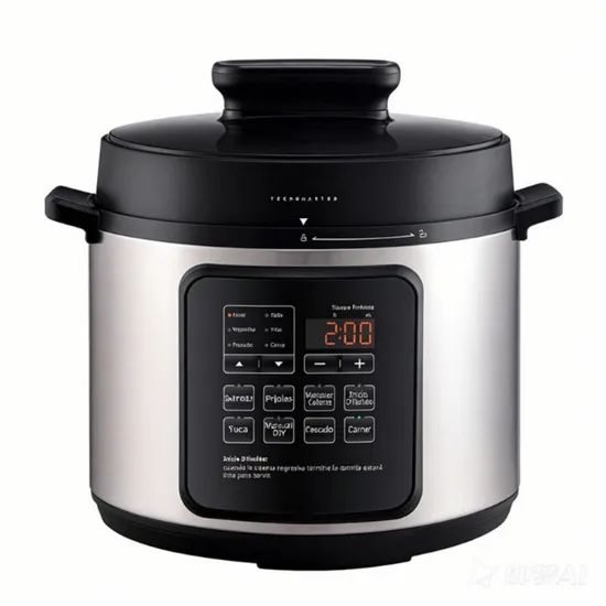Fast Cooking Stainless Electric Pressure Cooker That Locks in Natural Food Flavors - Image 3