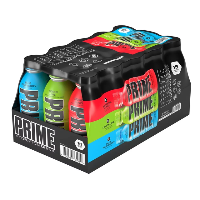 Prime Hydration Drink Energy Cans 5 Flavor Variety Pack - 200mg Caffeine, Zero Sugar - Image 4
