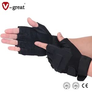 Tactical Safety Fingerless Outdoor Sports Hunting Gloves - Image 2