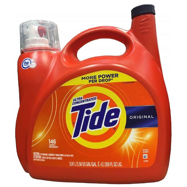 Tide Laundry Detergent, Original, 146 Loads - Image 1