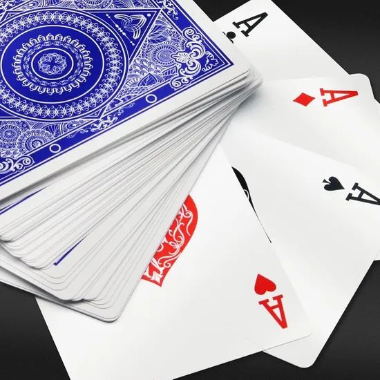 PVC Waterproof Wind Resistant Poker Playing Cards - Image 2