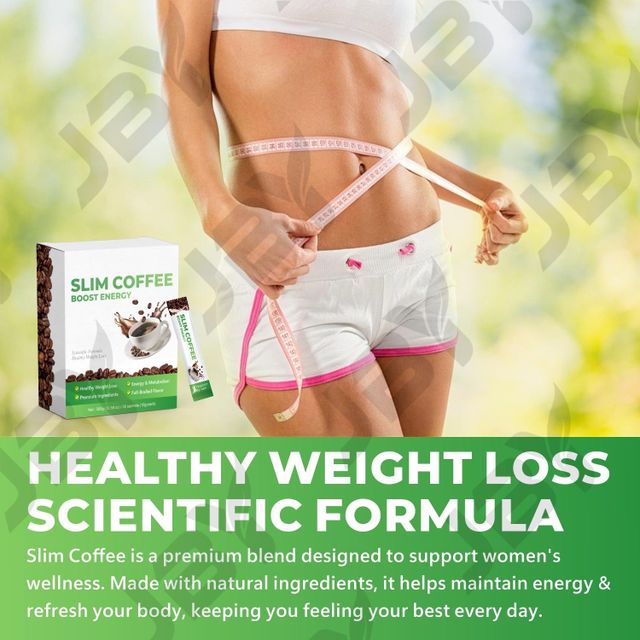 JBY Private Label Caffeinated Slimming Coffee Green Coffee Powder Weight Loss for Slim Packaged in Convenient Bag - Image 4