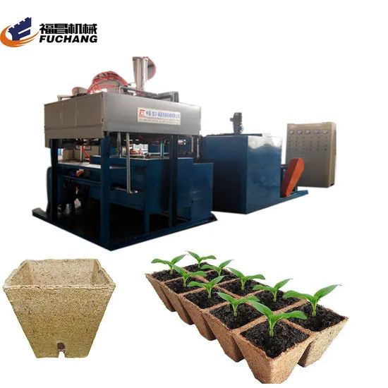 Biodegradable Plant Pots Making Machine Size Small Origin China Trademark FC Condition New Application Food Certification CE - Image 3