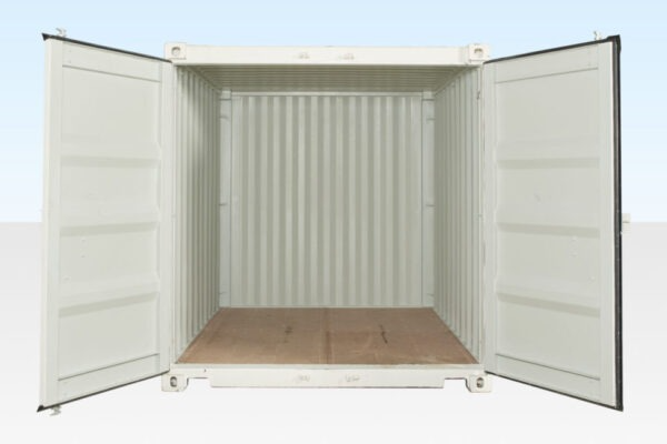 10Ft X 8Ft Shipping Container (One Trip) – White 8ftx10ft Containers - Image 2
