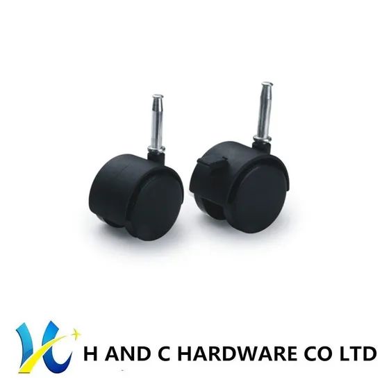 Wheel Caster Nylon Cupboard Caster Furniture Castor with Pin Trademark H&C Condition New HS Code 830242 Model NO. C-Pin Fitting with - Image 6