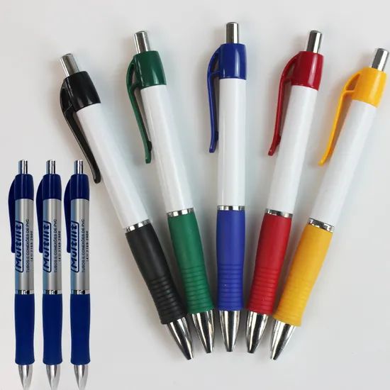 School Student Pen with Refill Plastic Ball Pen OEM Yes Size Standard Logo Customized Trademark TAIHUA Eco-Friendly Yes HS Code - Image 2