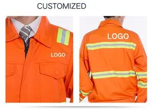 Spot Supply Work Overalls Spring/ Autumn Protective Bright Color Series - Image 3
