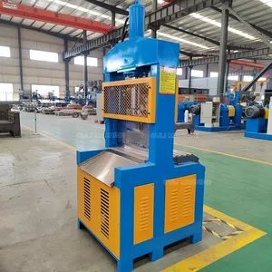 Single Knife Rubber Guillotine Bale Cutter / Rubber Cutting Machine - Image 3
