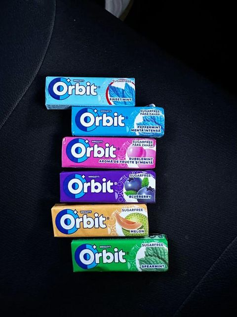 Wholesale Orbit Gum Candy High Quality Sugar Free Chewing Gum with Refreshing Mint Taste - Image 1