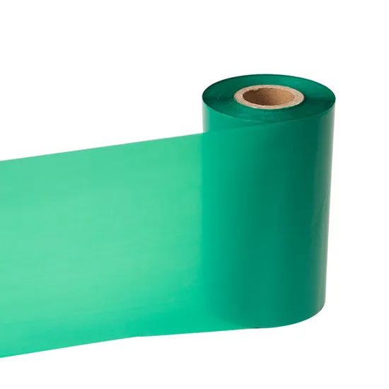 Self Adhesive Barcode Label Printing Resin Green Barcode Printer Ribbon - Image 2