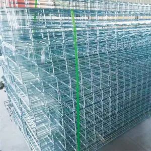 High Quality Galvanized Steel Wire Mesh Cable Tray Bracket with Connector Accessories - Image 2
