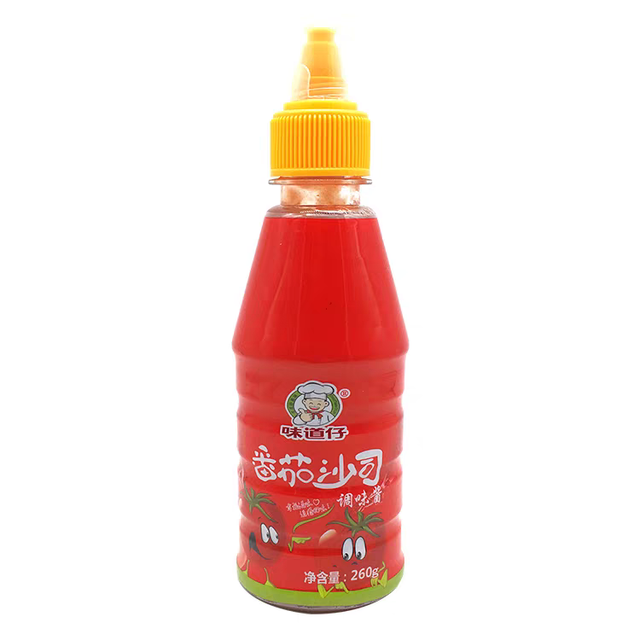 Tomato Ketchup Form CHINA Packaging case Shelf Life 24 months Place of Origin CHINA Weight (kg) 260g/630g Color Bright colors, red - Image 3