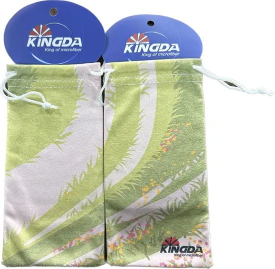 Microfibre Drawstring Eyewear Sunglasses RPET Pouch Series-3-4 - Image 5