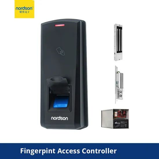 Professional Color Screen Standalone Fingerprint Access Control Reader for Security Entry System - Image 1