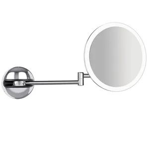 Touch Screen Smart Sensor Bathroom Portable LED Illuminated Make up Mirror Lights - Image 3