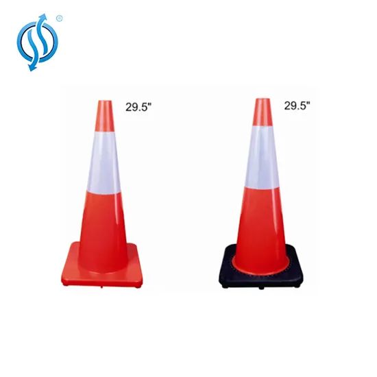High-Visibility Traffic Cones with Caution Signs for Roads - Image 2
