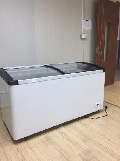Commercial Glass Door Ice Cream Freezer - Image 1