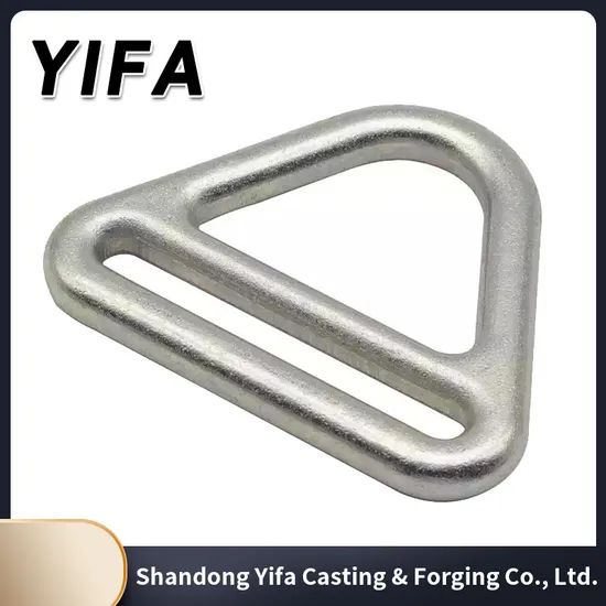 Forged Triangle Ring Boat Hardware Rigging Hardware Origin China Color Silver Condition New Technics Forged HS Code - Image 5