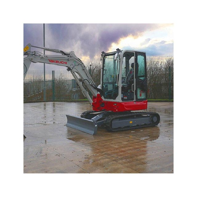 Takeuchi TB335R Mini Excavator for Earthmoving and Site Preparation - Image 4