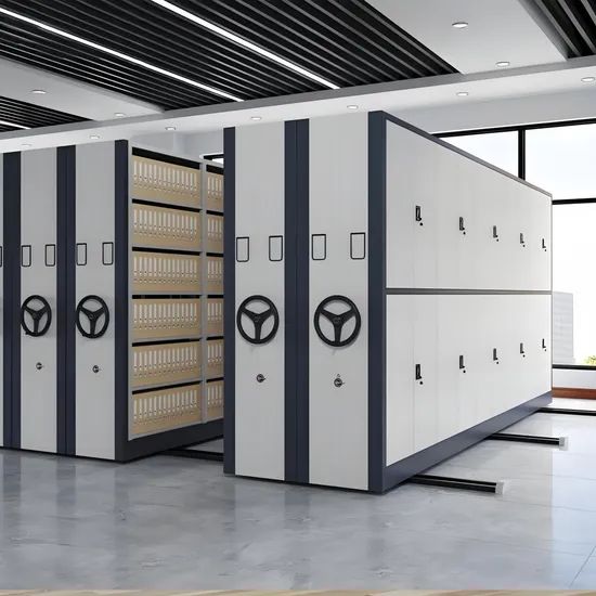 Mobile Intensive Shelf Factory Storage Files Library Mobile File Storage Anti - Static Mobile Shelving Library Movable Document Storage Mobile Storage Systems - Image 3
