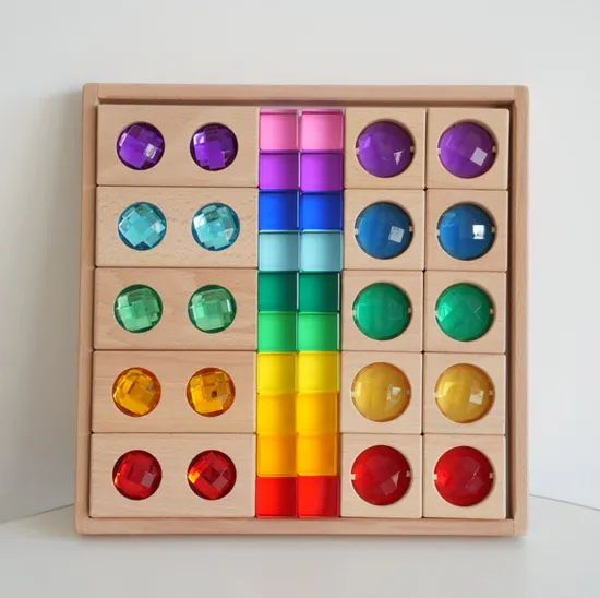 Gemstone Acrylic Building Blocks Sets Toy Scale Medium Origin China Style Chinese Color as Photo Trademark Shoen Certification - Image 2